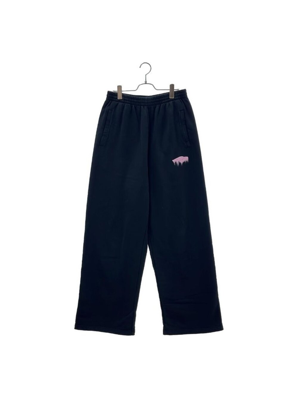 Balenciaga Wet Brush Baggy Sweatpants Black Pants M